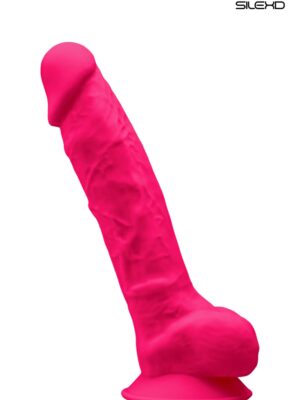 Gode double densité rose 20 cm - SilexD