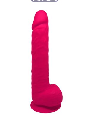 Gode XXL double densité Rose 38 x 7 cm - SilexD