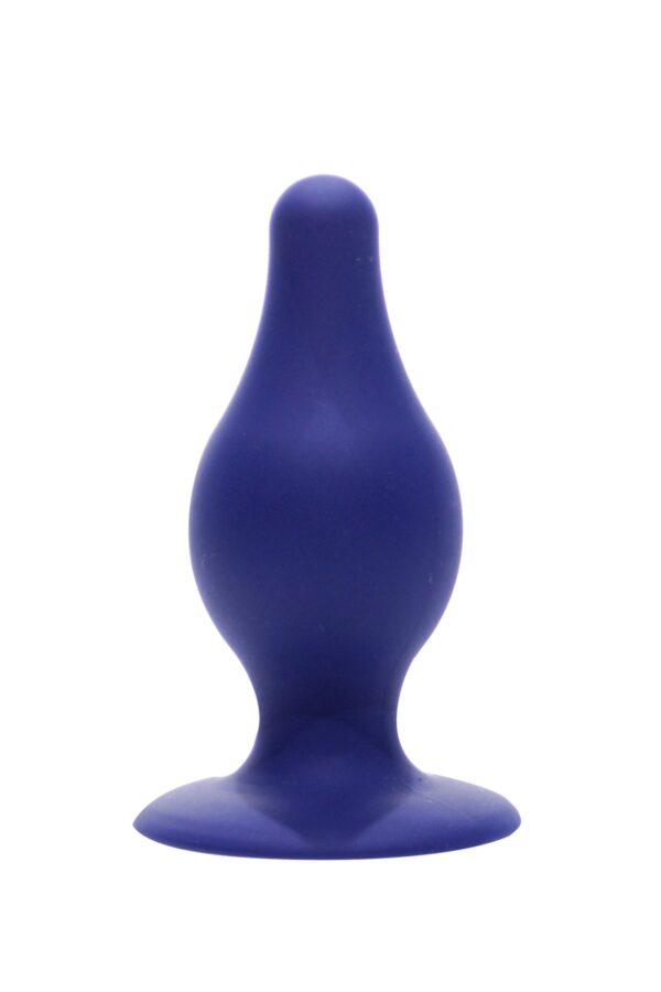 Plug anal double densité bleu 9,3 cm - SilexD