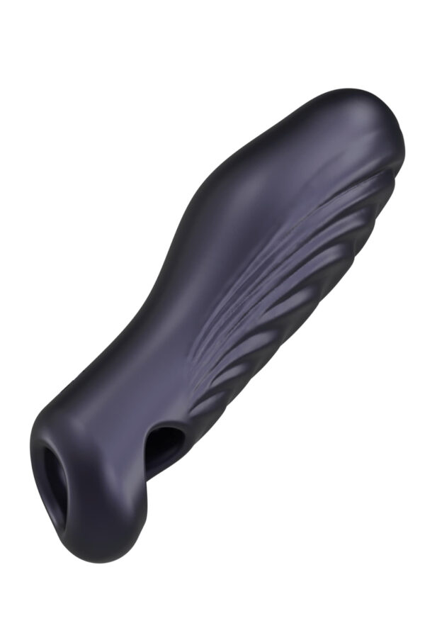 Gaine de pénis 3 en 1 - Ryzer Black Plum