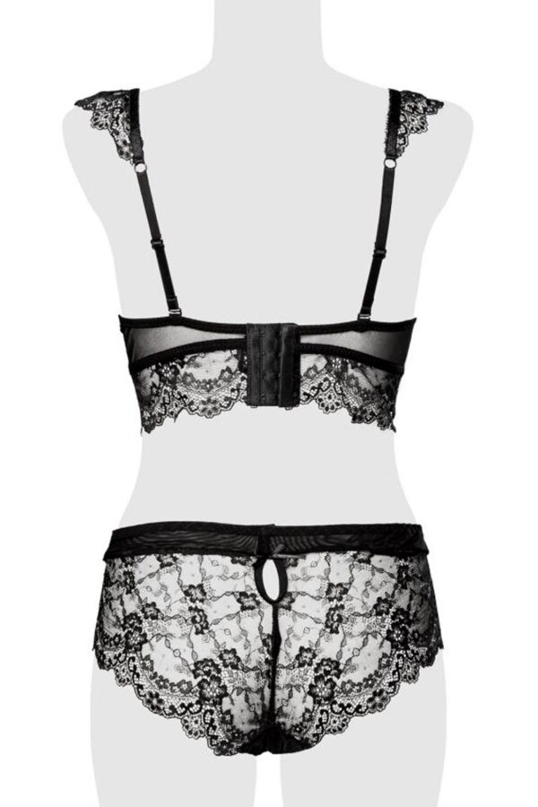 Ensemble culotte et balconnet dentelle - Grey Velvet – Image 3