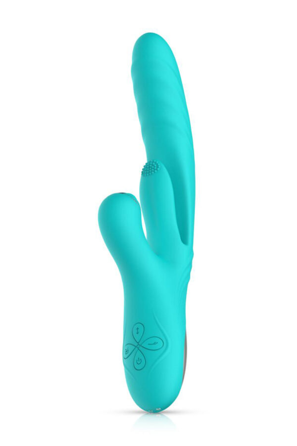 Vibro rabbit va-et-vient + tapping Point G - Lisa