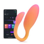 Oeuf vibrant connecté - Flamingo Max - orange