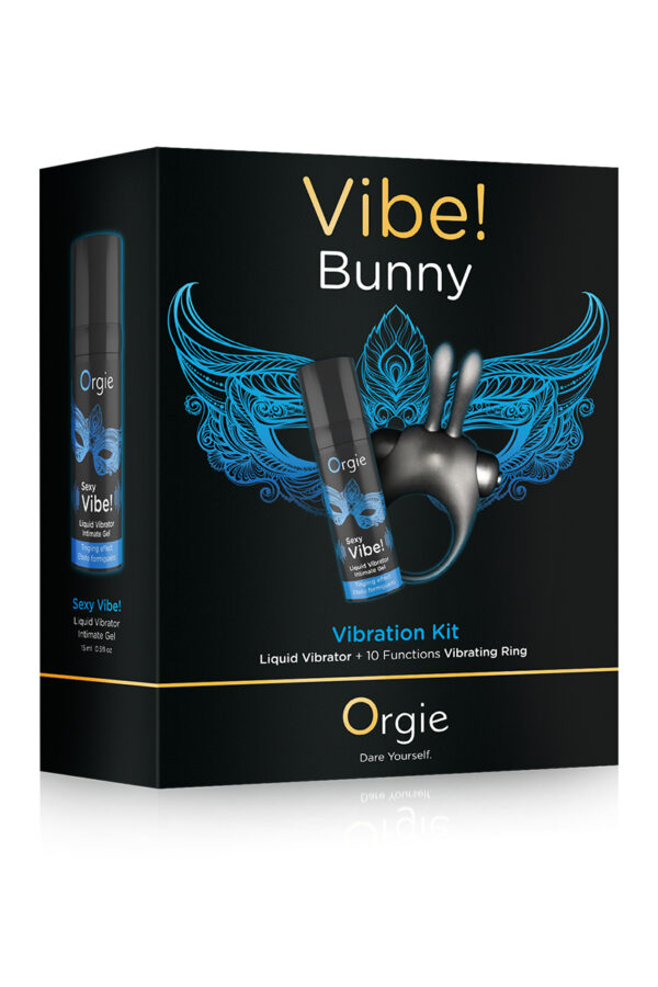 Kit plaisir vibrant Vibe! Bunny - Orgie