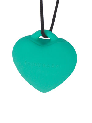 Stimulateur pendentif PleasureStone vert - FairyGasm