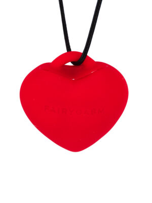 Stimulateur pendentif PleasureStone rouge - FairyGasm