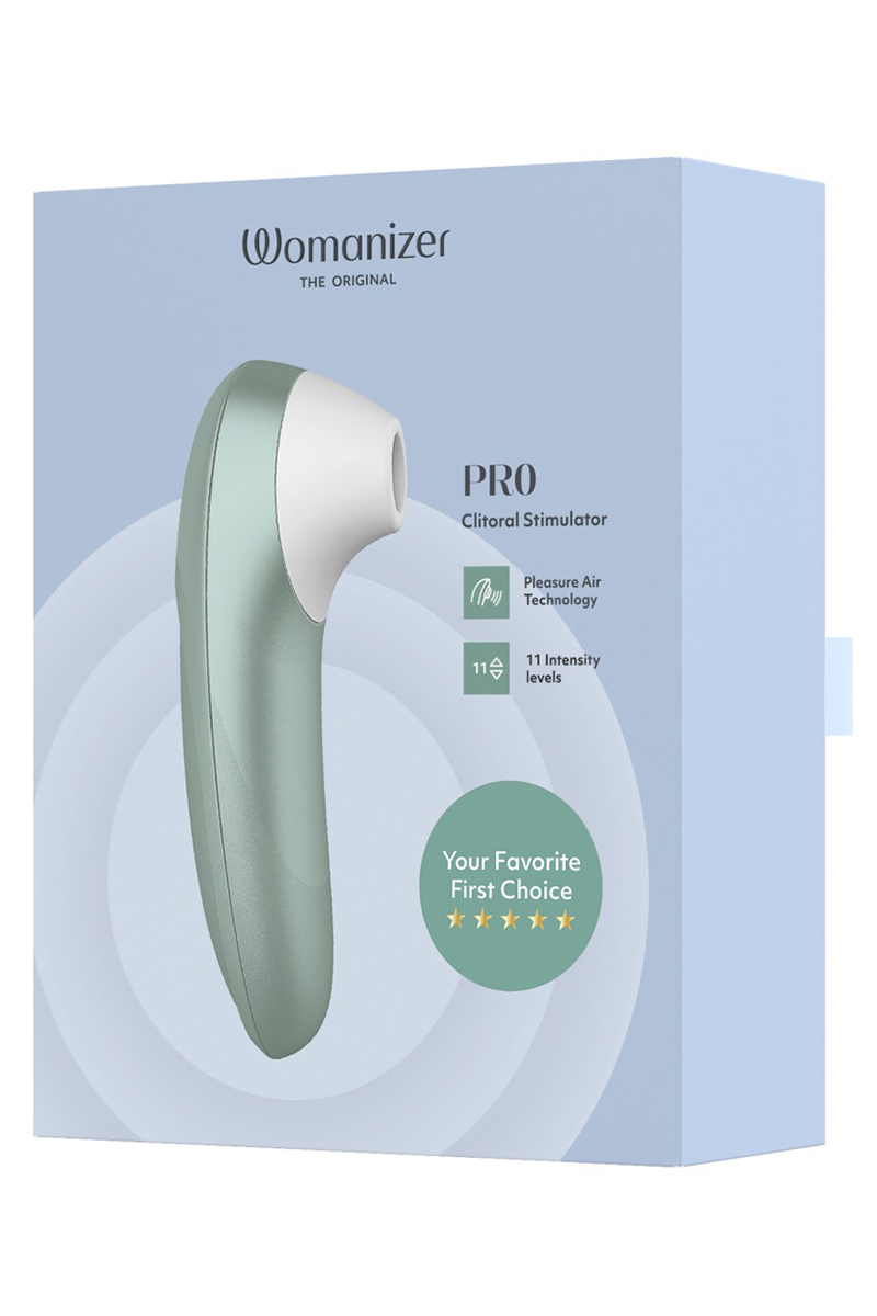 Stimulateur clitoridien Womanizer Pro turquoise – Image 4