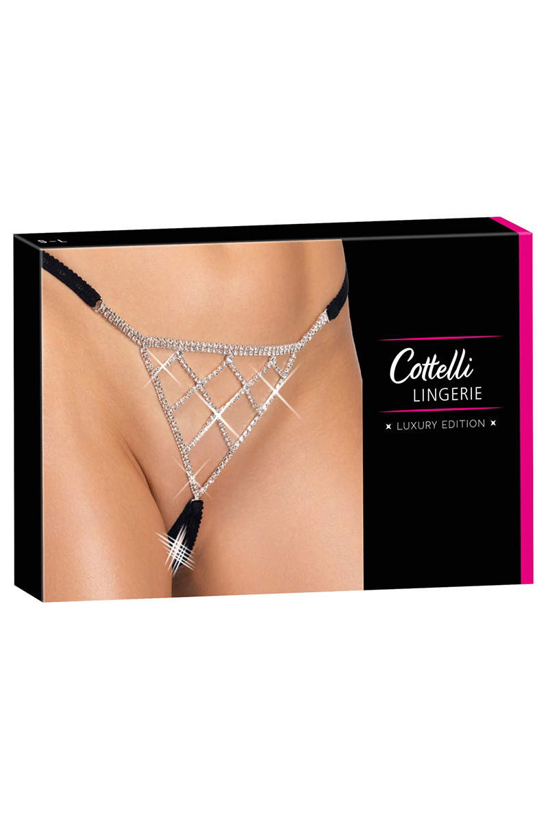 String ouvert strass - Cotelli Lingerie – Image 4
